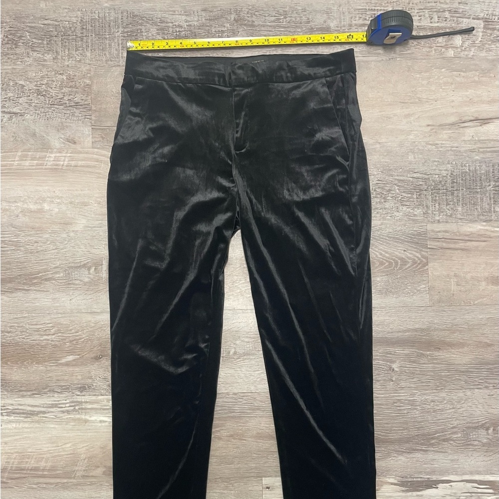 Banana Republic Women’s Elegant Black Velvet Pants